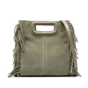 M Suede Fringe Bag